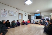 정호 비인면장, 설맞이 관내 경로당 방문 등 21일 충남 서천군 읍면소식