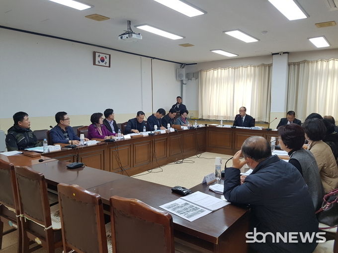 군민평가단 2018년 보조금 지원 사업 성과평가 보고회