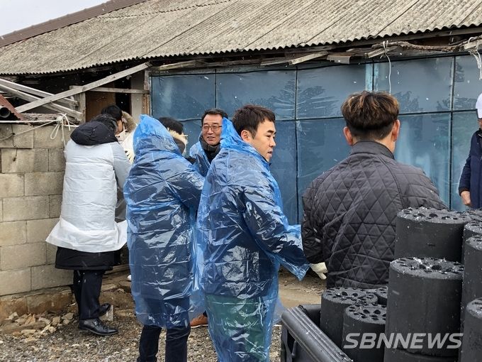동백라이온스클럽, 연탄 전달
