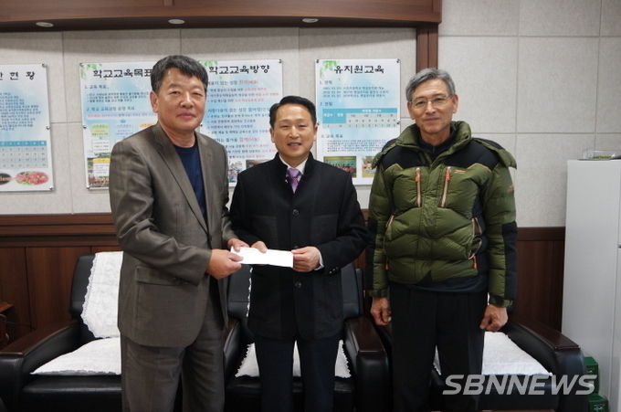시초초 사랑애 후원 릴레이 7호로 선정된 문장교회