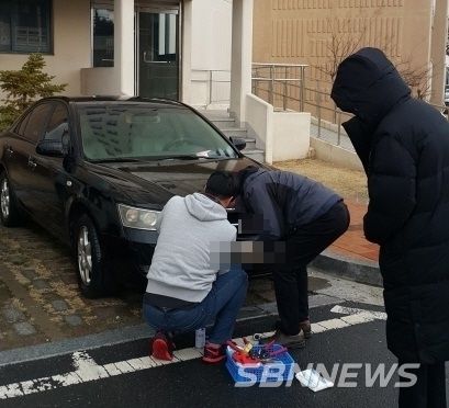 체납차량 번호판 영치