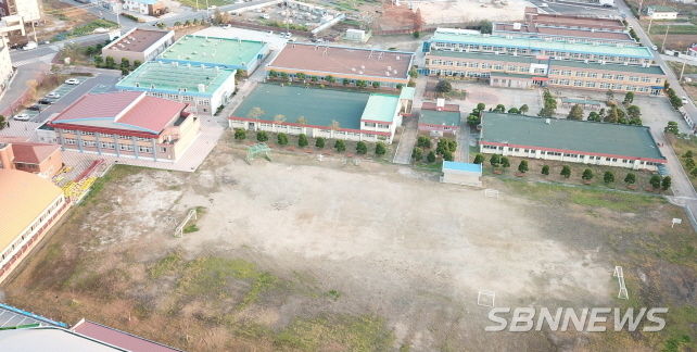 충남조선공고 학교 전경