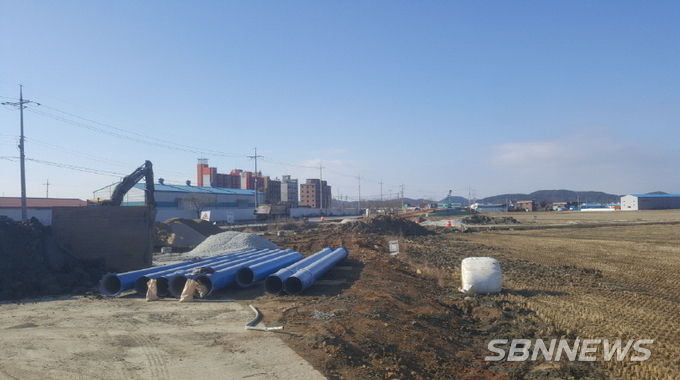 동서천 연계도로망 구축 공사
