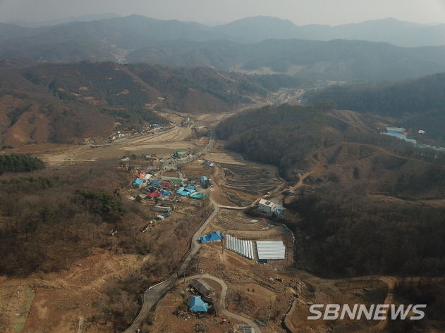 실종자 마을 전경