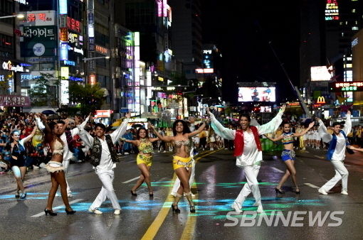 지난해 천안흥타령춤축제
