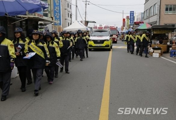 소방차 길 터주기 캠페인