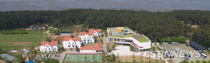 서천군청소년수련관 드론사진