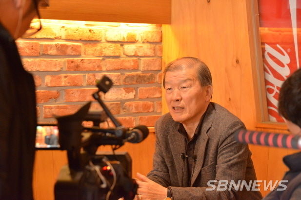 지난 26일 조남일 예비후보가 기자회견을 열었다