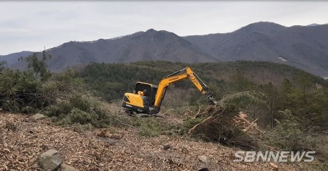 산림 부산물 수집