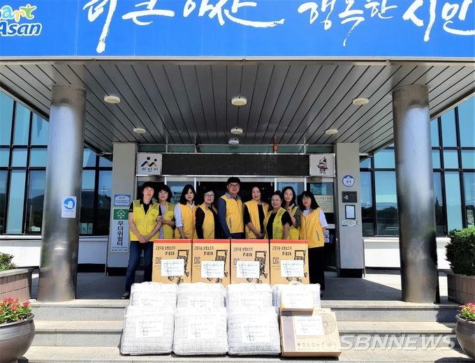 도고면 행복키움추진단 건강한 여름나기 나눔행사
