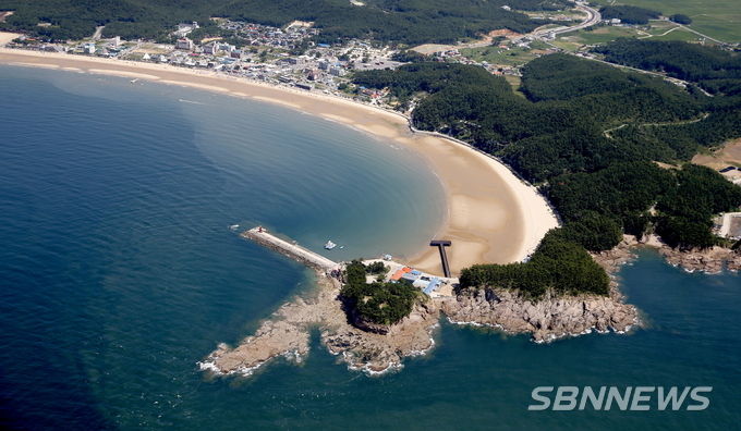 만리포항