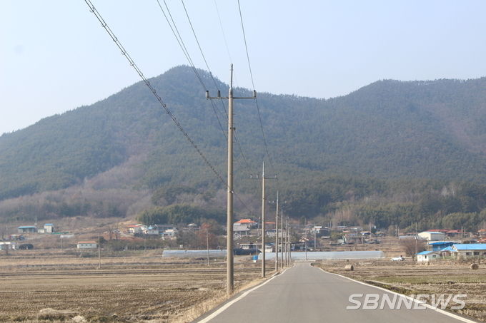 종천면 도만리 전경