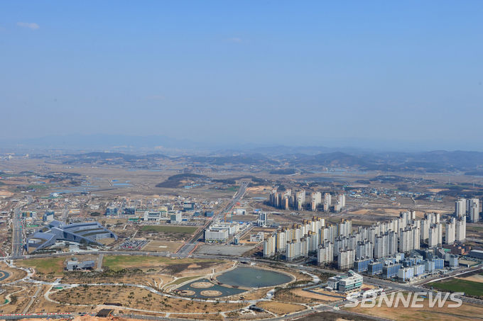 내포신도시 전경