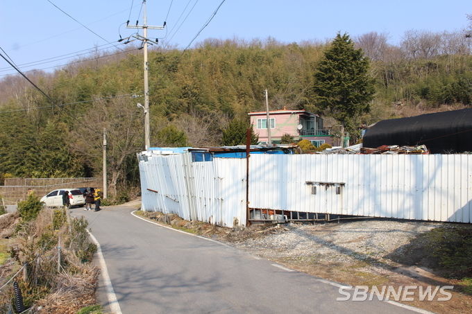 김창룡의 탄생지로 추측되는 곳