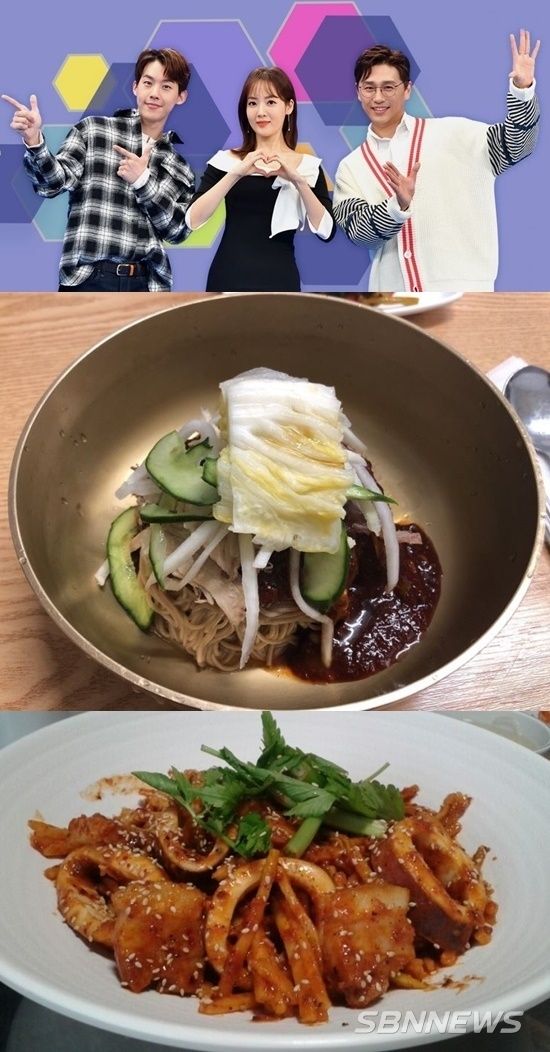 KBS 2TV 생생정보 맛집 58년 전통 초계국수 ‘산골막국수’ & 맛있는 조합 오돈보쌈 ‘주문진오징어보쌈’/사진=온라인커뮤니티