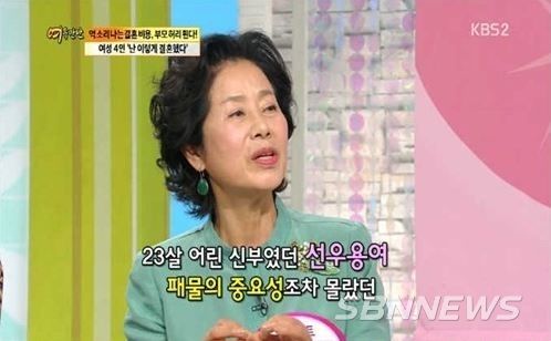 선우용여/사진=KBS 2TV 여유만만 방송화면