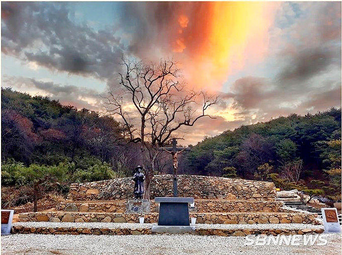 시자고상과 성 황석두 루카상(sns에서)