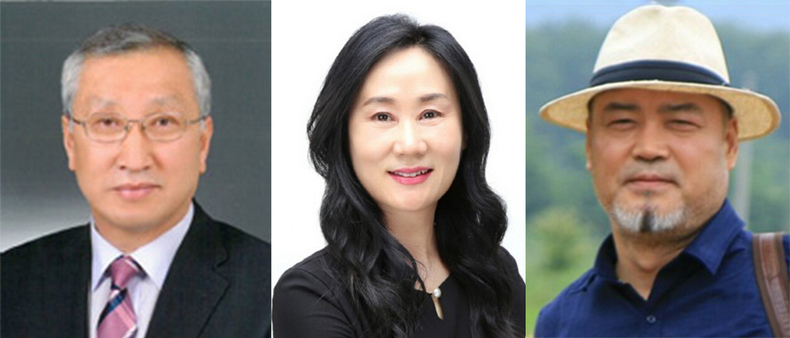 사진 왼쪽부터 체육 부문 안재근 수상자 , 문화예술 부문 김가연·박진균 수상자