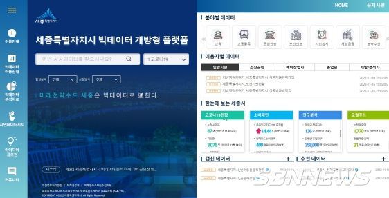 '세종형 빅데이터'로 만드는 나만의 세종
