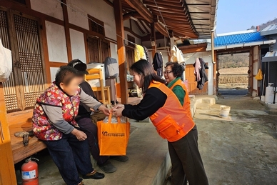 서천지역 민·관·기업이 하나 된 특별한 설맞이 나눔