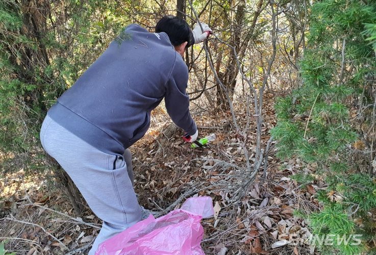 서천지속협, 종천 희리산에서 지역공헌사업 진행