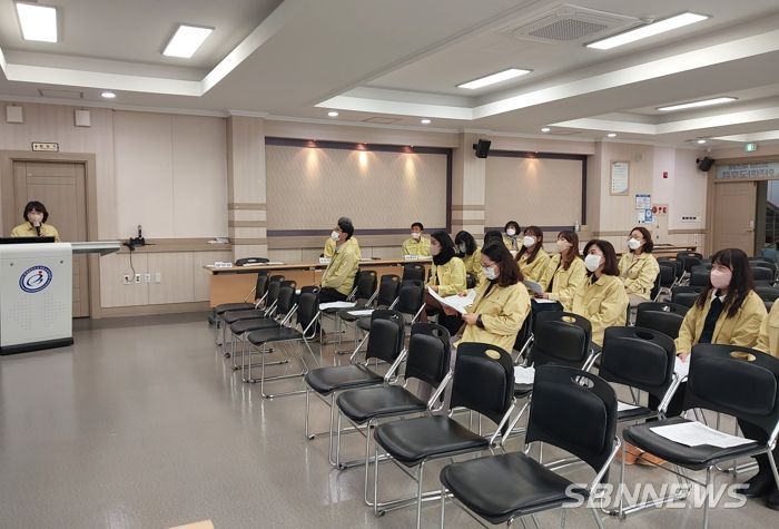 논산계룡교육지원청, “2022 재난대응 안전한국훈련”과 연계한 식중독 사고 대응 토론기반훈련 및 행정실장 연수 실시