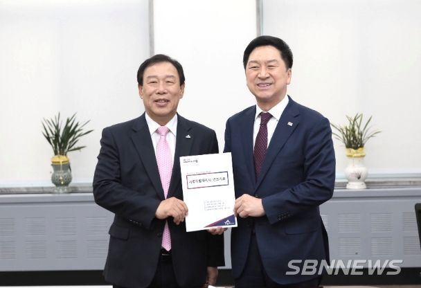 최민호시장_김기현국힘당대표면담