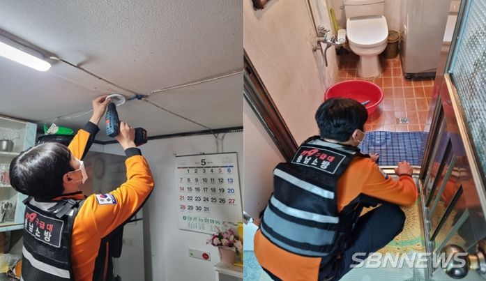 논산소방서, 봄철 특수시책 실버세대 주거 안전망 구축