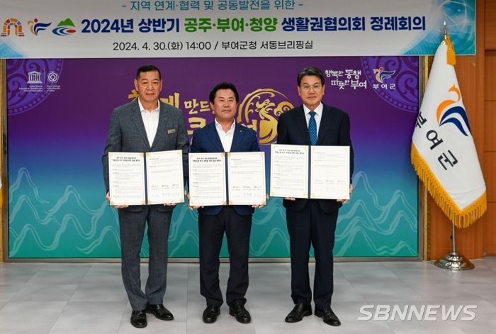 공주·부여·청양 생활권협의회 정례회 개최