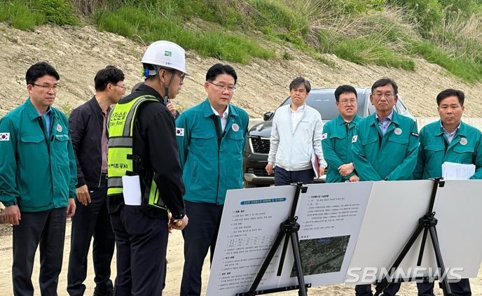 청양군, 국무조정실-행정안전부-충남도와 수해피해복구 현장 합동점검 실시