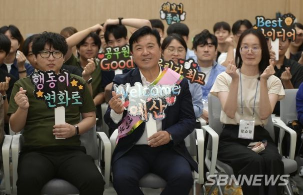 최재구 군수-MZ세대 직원 소통 공감 간담회